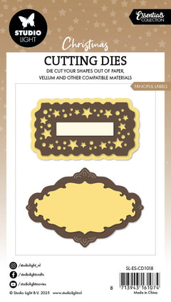 SL Cutting Die Fanciful Labels Essentials 6 Pieces-2