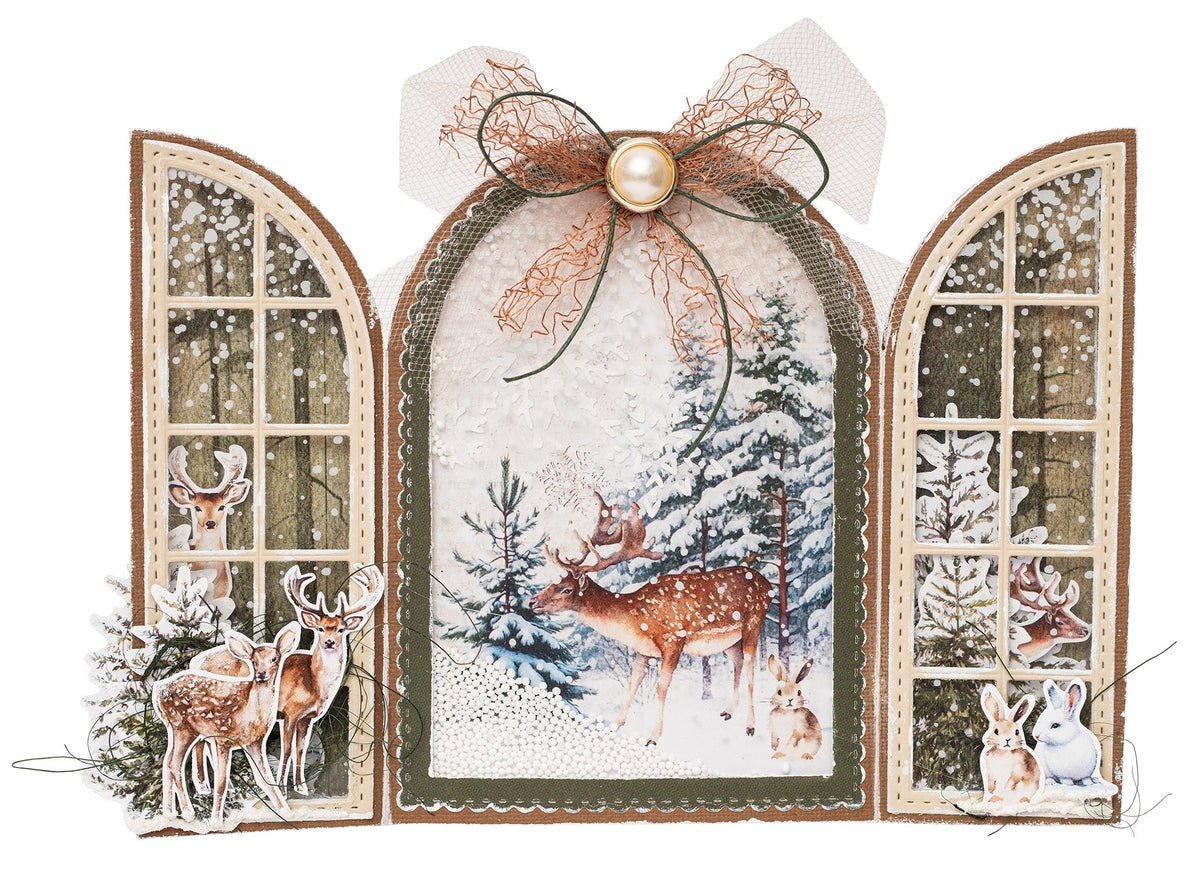 SL Acetate Sheets Snow, Fairies & Stars Essentials 6 Sheets-5