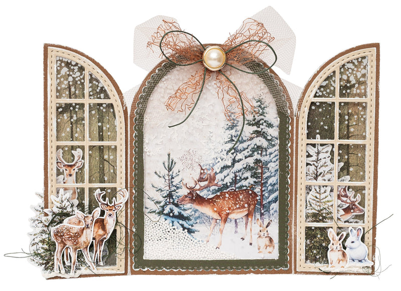 SL Acetate Sheets Snow, Fairies & Stars Essentials 6 Sheets-5