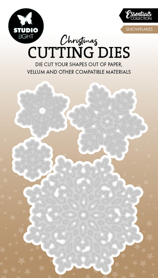 SL Cutting Die Snowflakes Essentials 4 Pieces-1