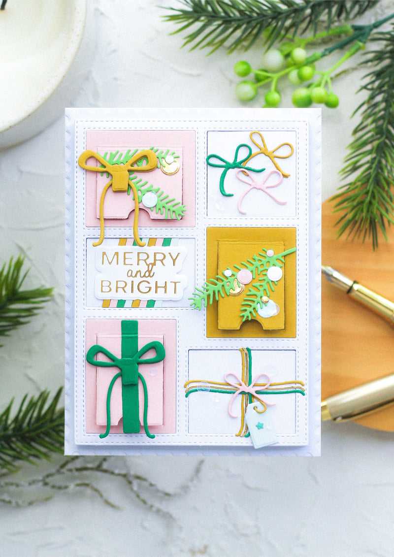 SL Cutting Die Advent Cardshape Essentials 8 Pieces-3