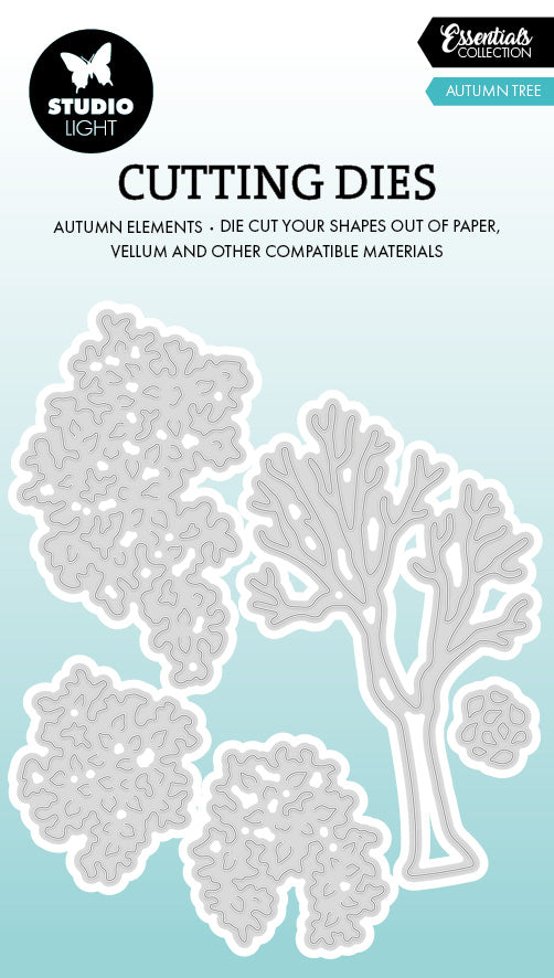 SL Matrice de découpe Essentiels Arbre d'Automne 5 pièces-1