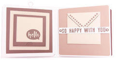 SL Cutting Die Square Journal Essentials 288x153x1mm 1 PC nr.163-3