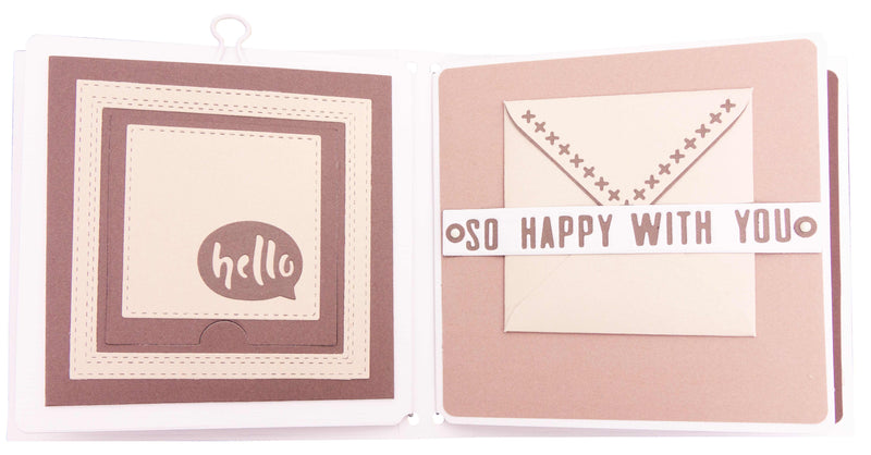 SL Cutting Die Square Journal Essentials 288x153x1mm 1 PC nr.163-3