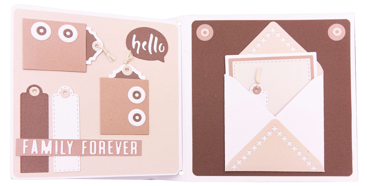 SL Cutting Die Square Journal Essentials 288x153x1mm 1 PC nr.163-4