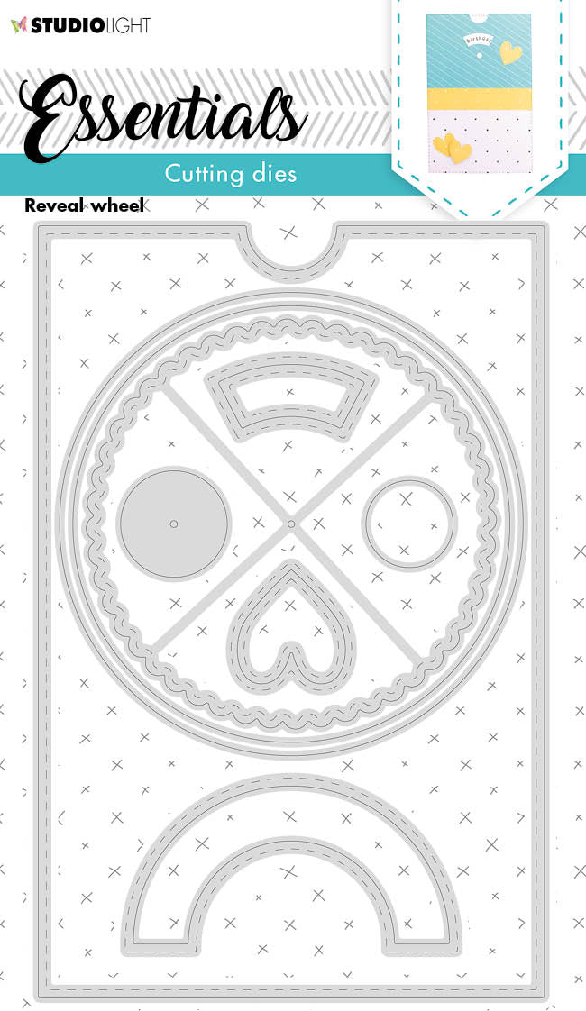 SL Cutting Die Reveal Wheel Essentials 95x145x1mm 1 PC nr.166-1
