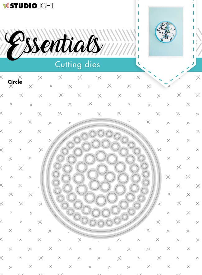 SL Cutting Die Circle Essentials 66x66x1mm 1 PC nr.177-1