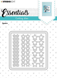 SL Cutting Die Square Essentials 76x76x1mm 1 PC nr.178-1