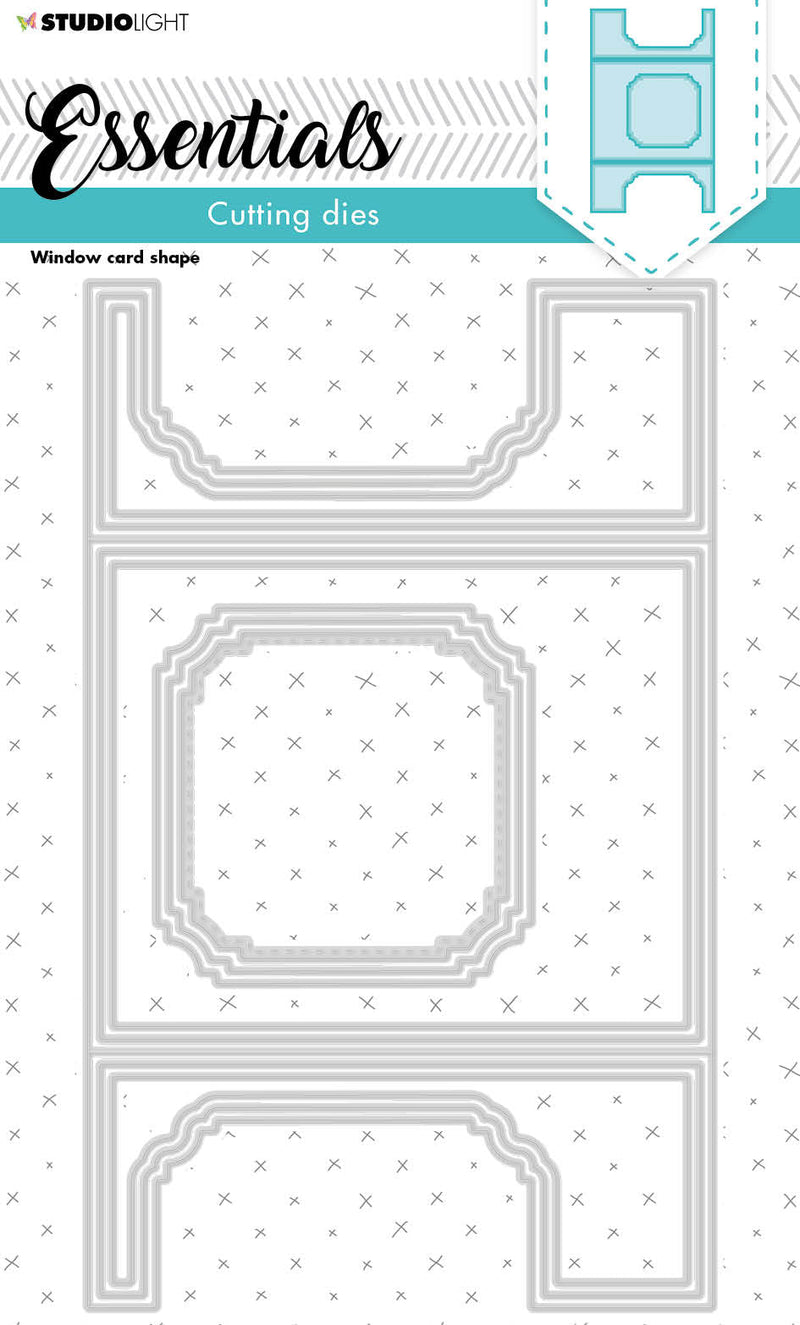 SL Cutting Die Window Cardshape Essentials 125x205x1mm 1 PC nr.182-1
