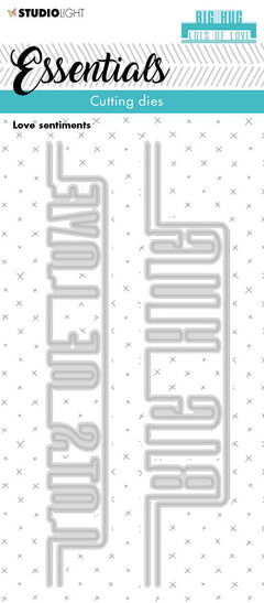 SL Cutting Die Love Sentiments Essentials 62x152x1mm 4 PC nr.216-1