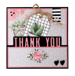 SL Cutting Die Thank You Sentiments Essentials 60x152x1mm 4 PC nr.218-2