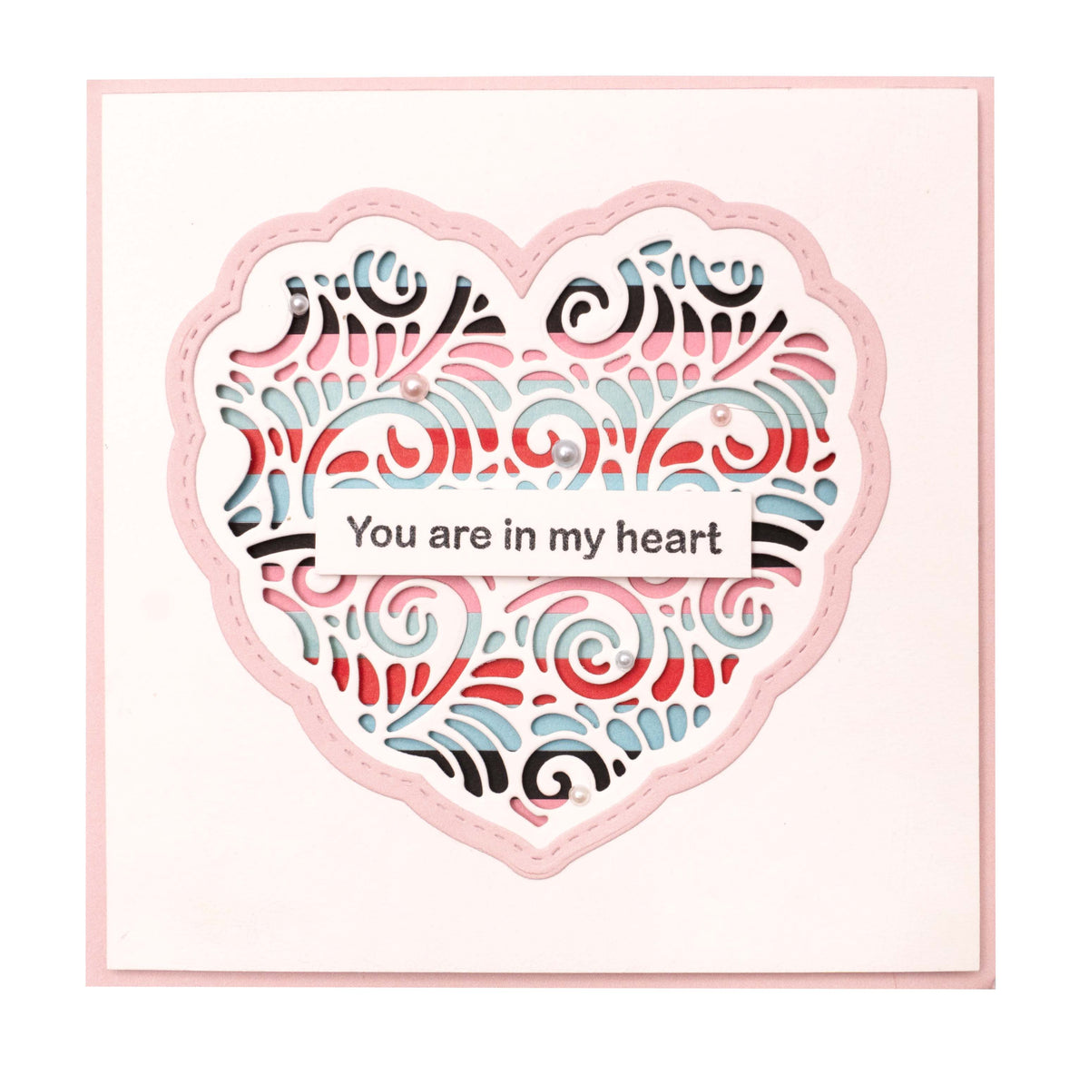SL Cutting Die Romantic Heart Essentials 102x97x1mm 3 PC nr.220-2
