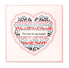 SL Cutting Die Romantic Heart Essentials 102x97x1mm 3 PC nr.220-2