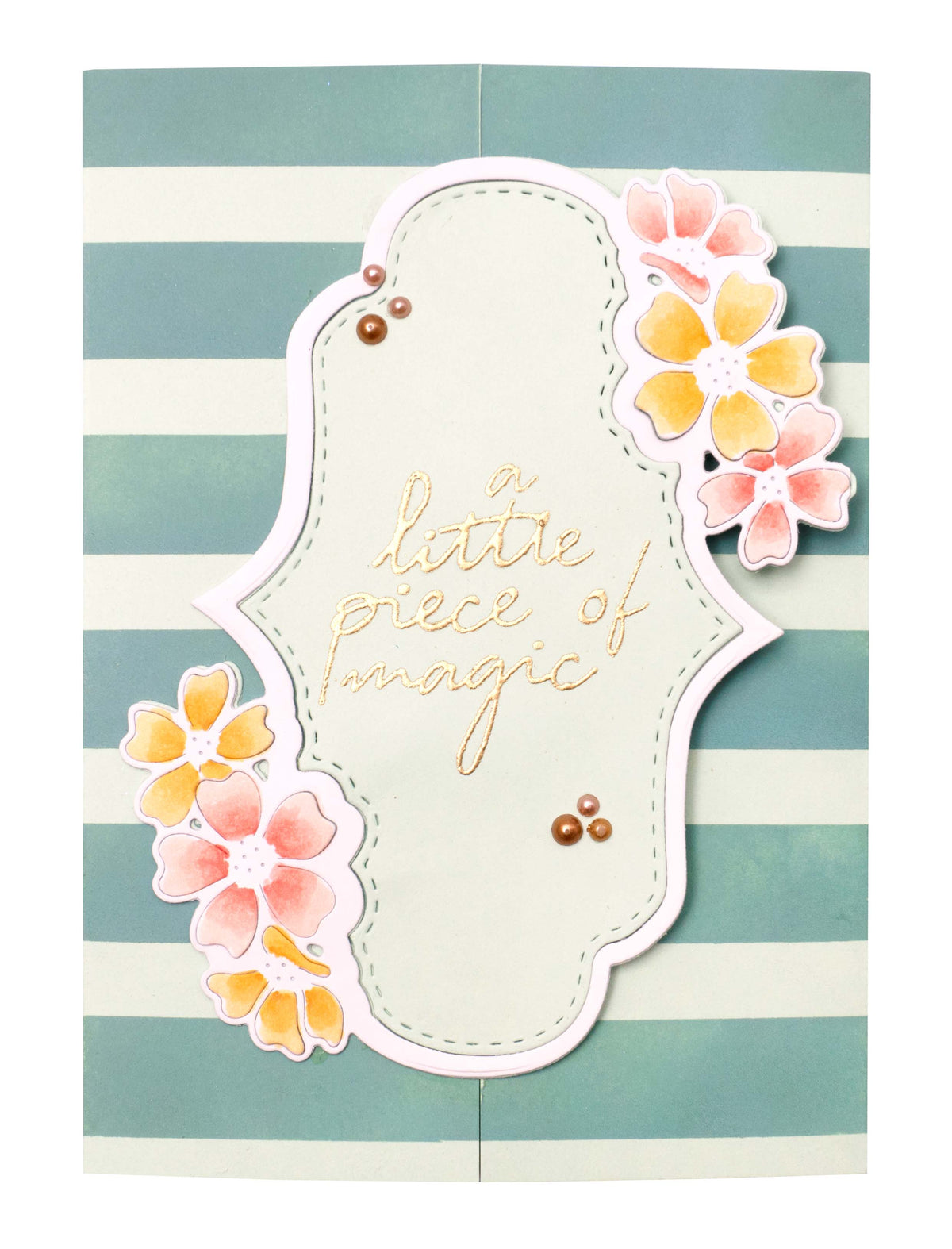 SL Cutting Die Classic Label Floral Essentials 95x122x1mm 2 PC nr.222-2