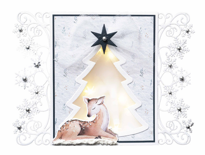 SL Cutting Dies Christmas Tree Label Essentials 100x143x1mm 14 PC nr.245-2