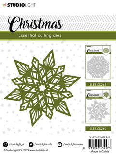 SL Cutting Dies Christmas Star Mandala Essentials 110x110x1mm 1 PC nr.249-3