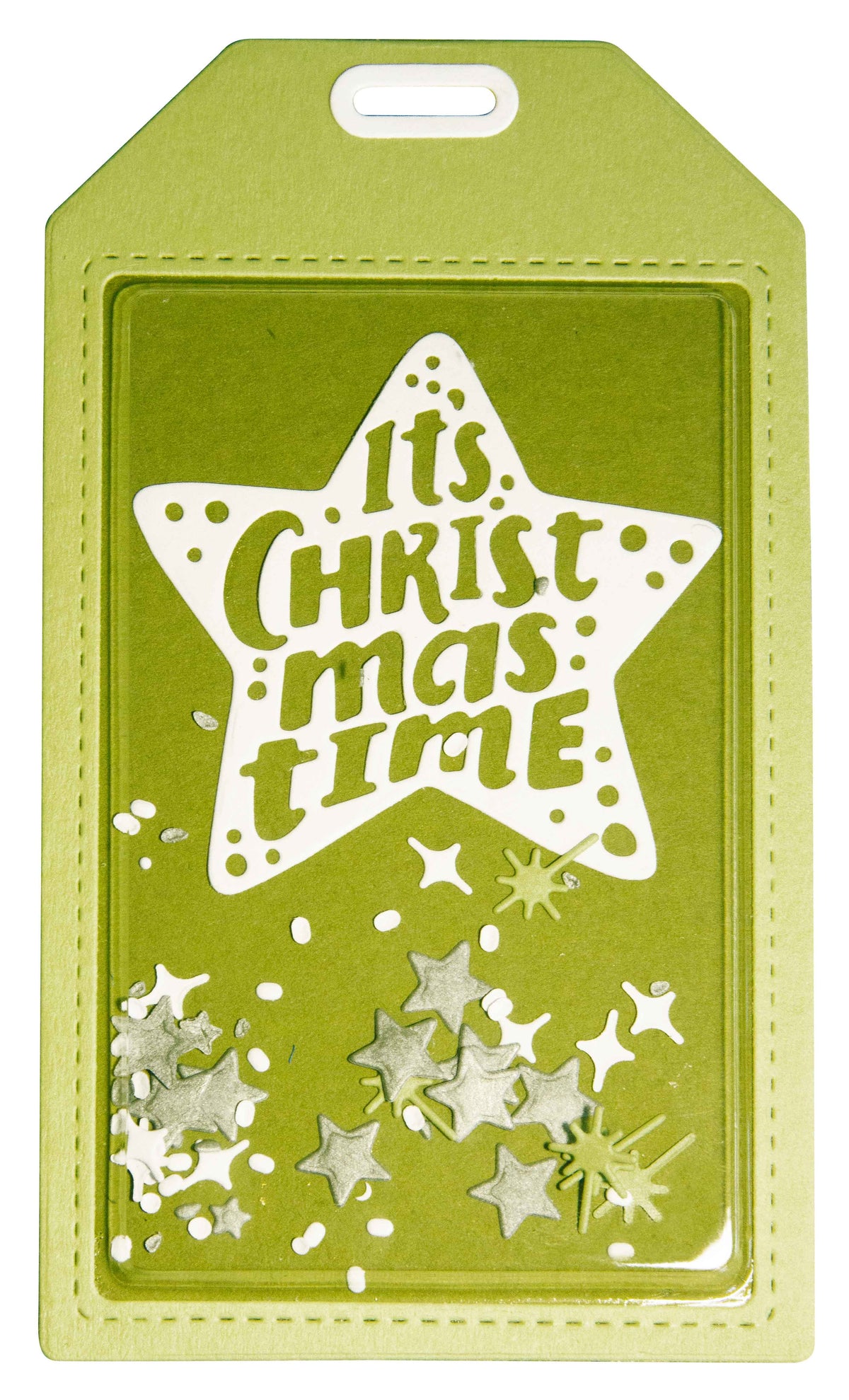 SL Cutting Dies Christmas Tag Shaker Essentials 82x142x1mm 7 PC nr.251-2