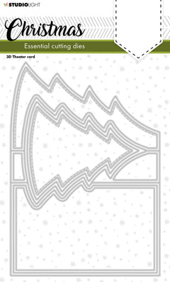 SL Cutting Dies Christmas Tree Pop Out Essentials 202x142x1mm 7 PC nr.255-1