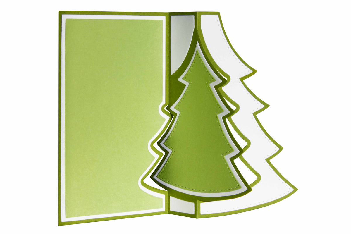 SL Cutting Dies Christmas Tree Pop Out Essentials 202x142x1mm 7 PC nr.255-2
