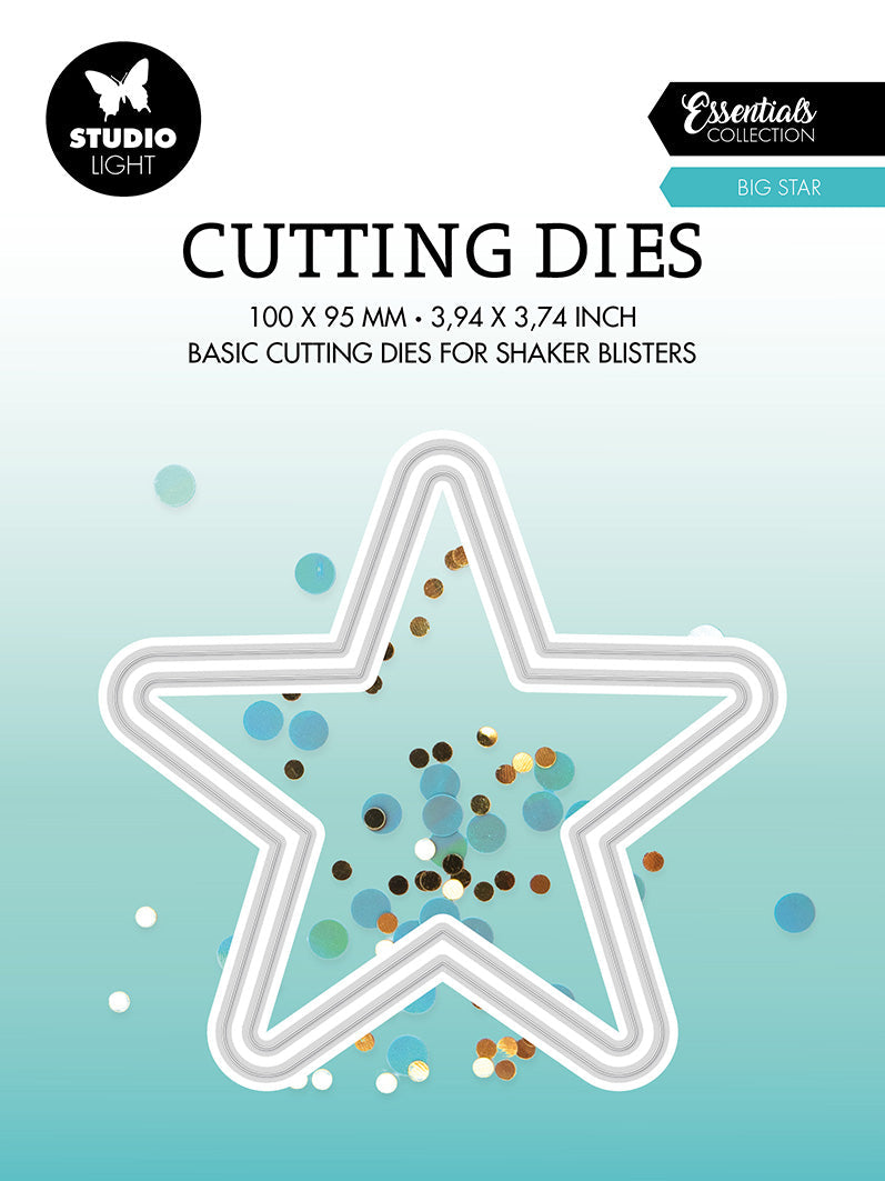 SL Cutting Dies Big Star Essentials 100x95x1mm 2 PC nr.452-1