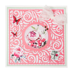 SL Cutting Die Swirl Frame Essentials 135x135x1mm 4 PC nr.466-3