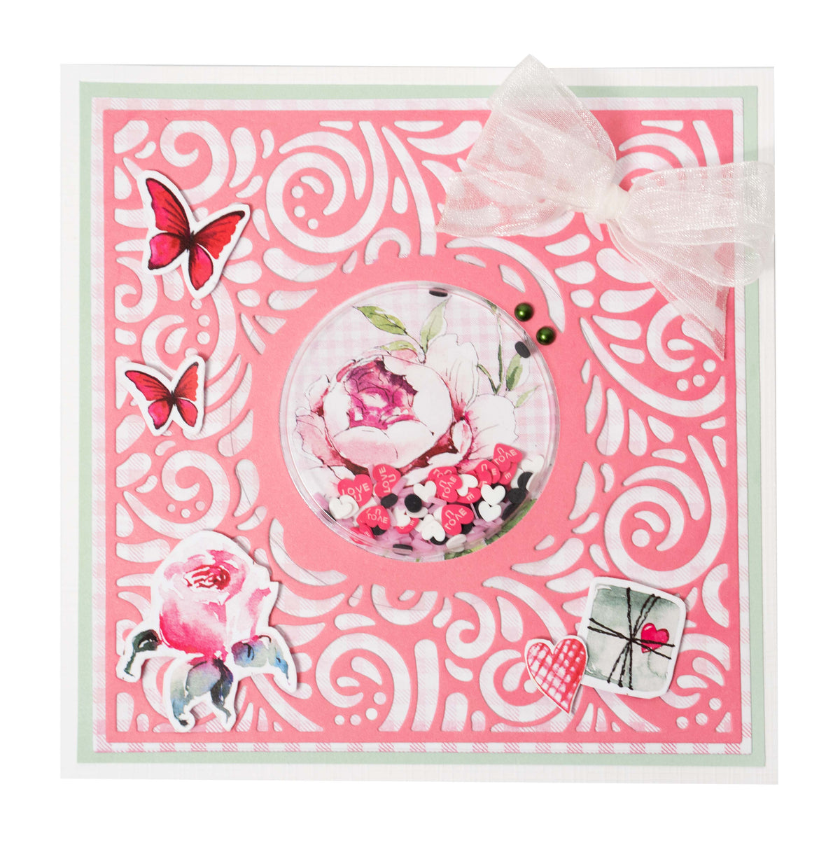 SL Cutting Die Swirl Frame Essentials 135x135x1mm 4 PC nr.466-3