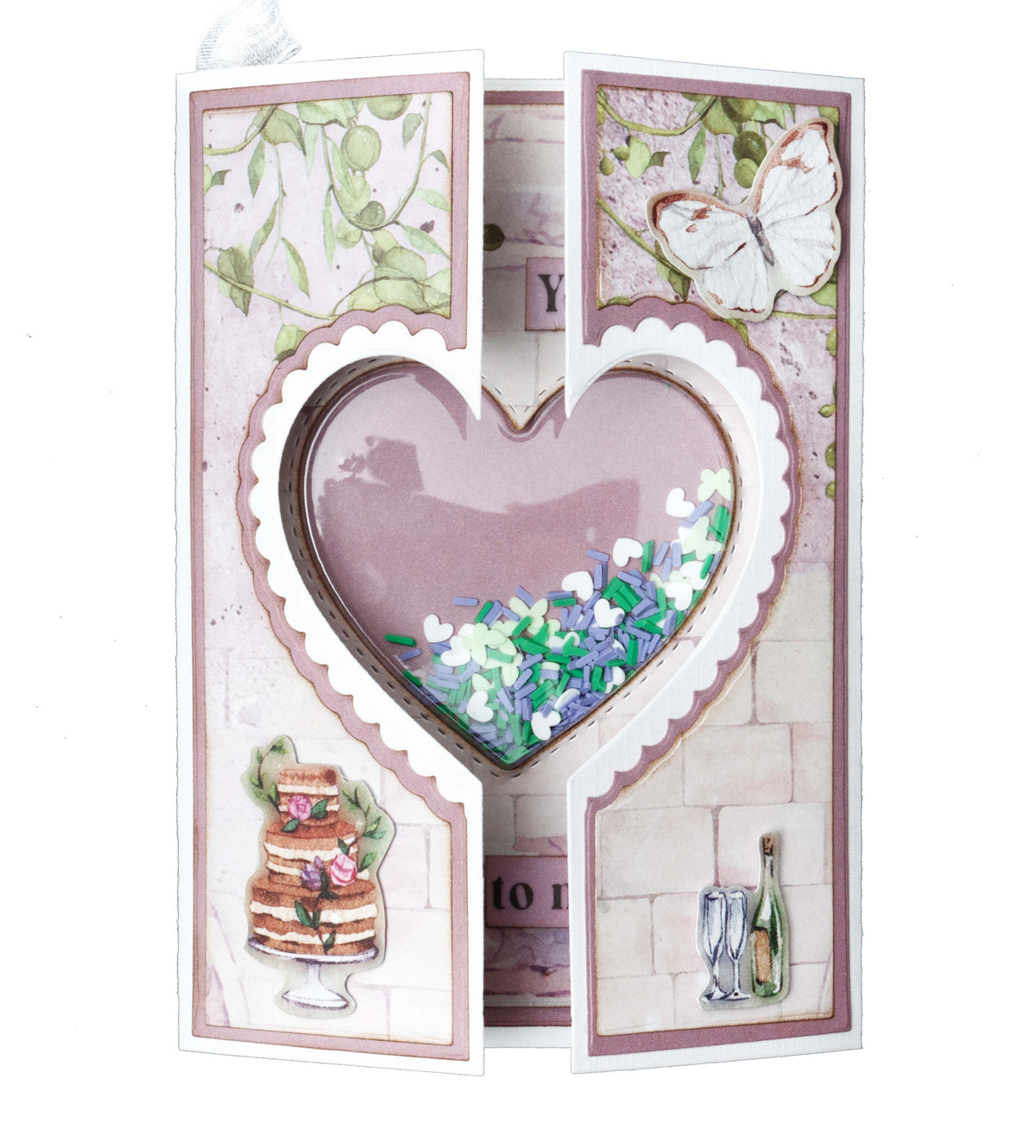 SL Cutting Die Heart Shutter Card Essentials 148x210x1mm 9 PC nr.490-3
