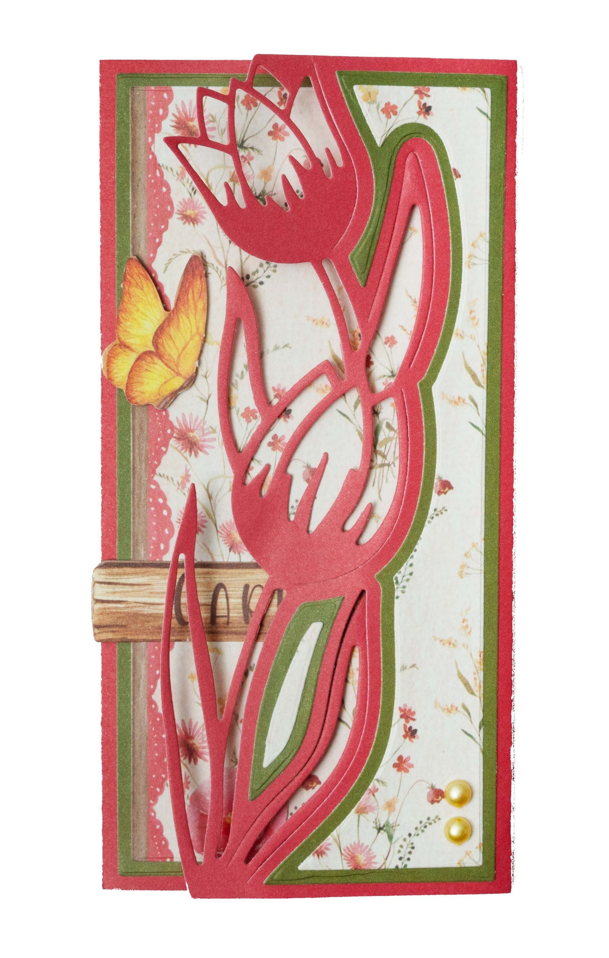 SL Cutting Die Tulip Card Shape Essentials 148x210x1mm 9 PC nr.491-3