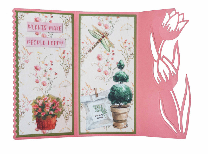 SL Cutting Die Tulip Card Shape Essentials 148x210x1mm 9 PC nr.491-4