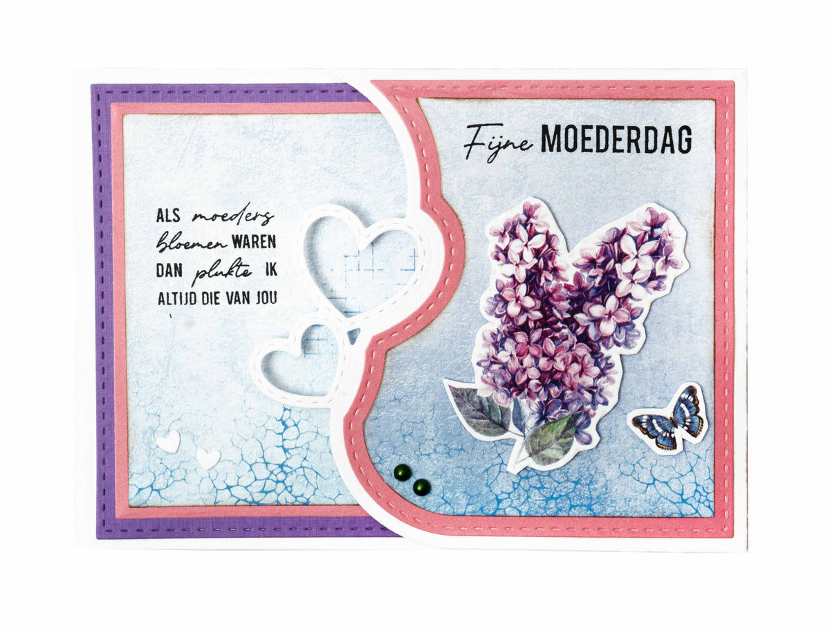 SL Cutting Die Hearts Envelope Essentials 267x132x1mm 6 PC nr.496-3