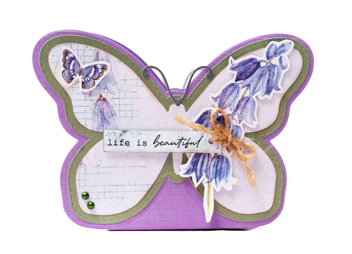 SL Cutting Die Butterfly Box Essentials 282x147x1mm 13 PC nr.499-3