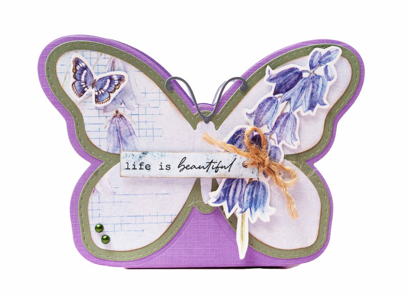 SL Cutting Die Butterfly Box Essentials 282x147x1mm 13 PC nr.499-3