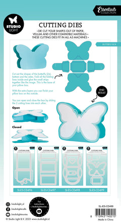 SL Cutting Die Butterfly Box Essentials 282x147x1mm 13 PC nr.499-4