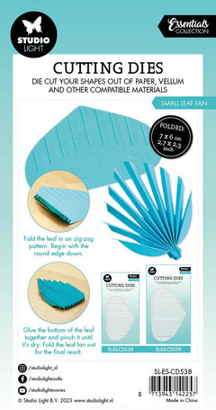 SL Cutting Dies Small Leaf Fan Essentials 70x115x1mm 1 PC nr.538-2