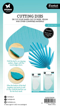 SL Cutting Dies Big Leaf Fan Essentials 85x140x1mm 1 PC nr.539-2