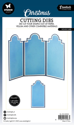 SL Cutting Dies House Card Essentials 148x210x1mm 7 PC nr.552-5