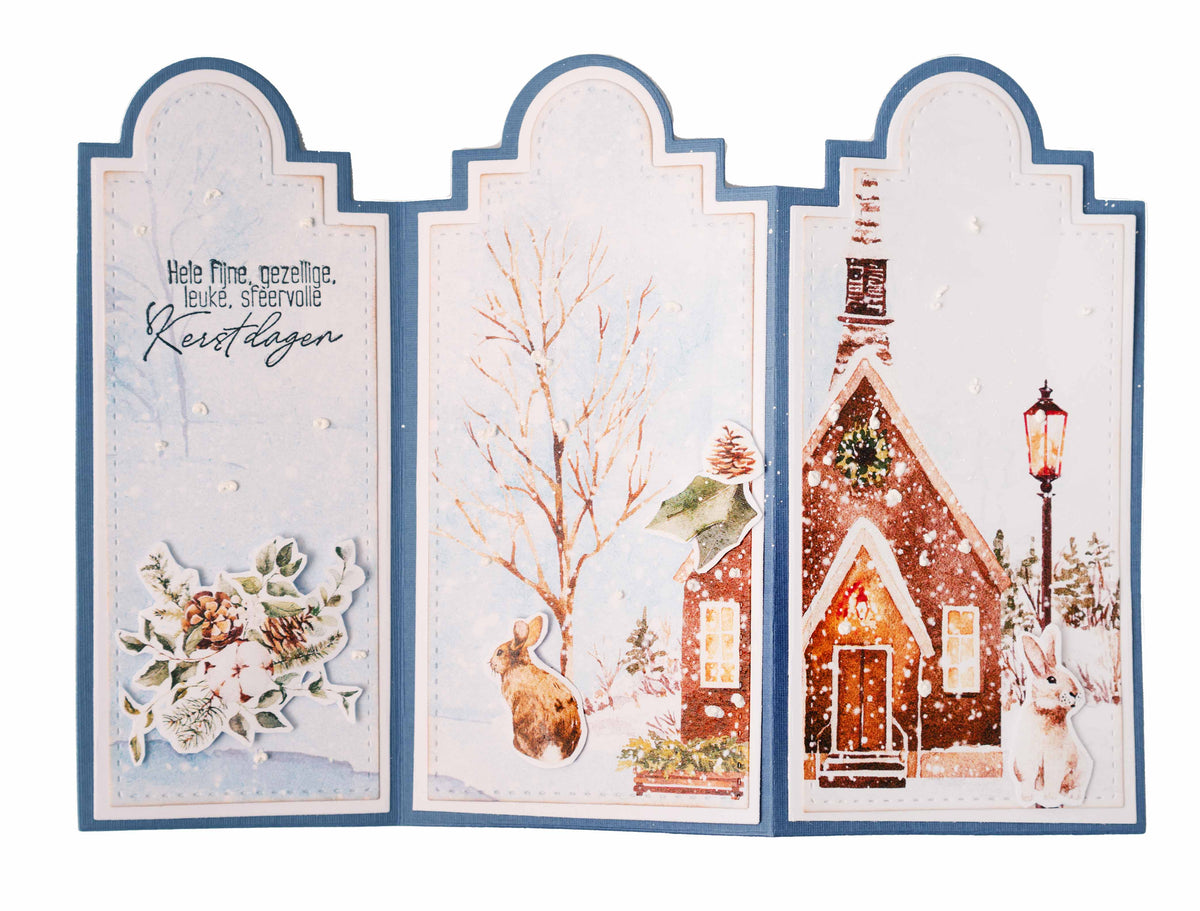 SL Cutting Dies House Card Essentials 148x210x1mm 7 PC nr.552-4