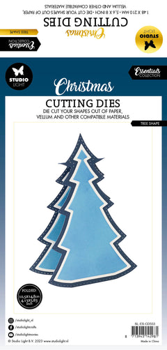 SL Cutting Dies Tree Shape Essentials 105x244x1mm 5 PC nr.553-4