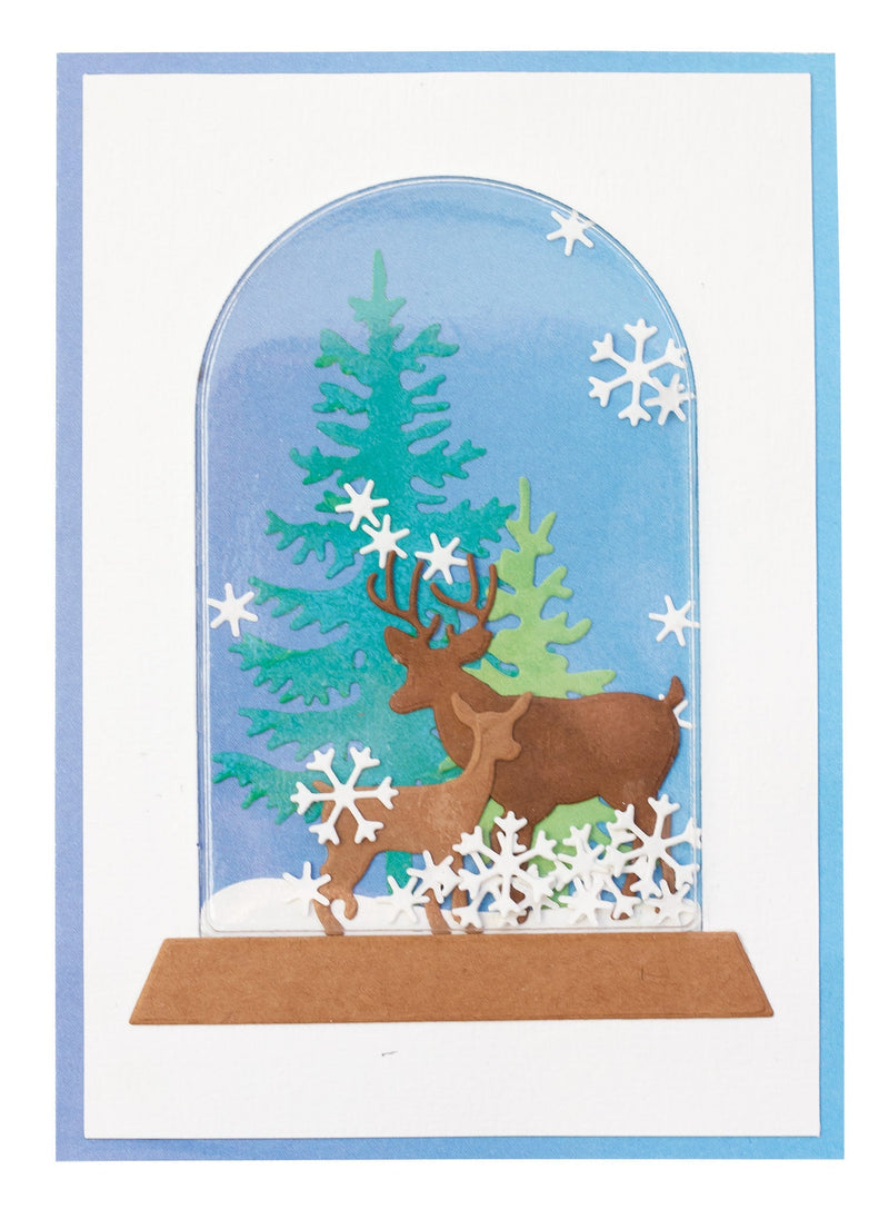 SL Cutting Dies Dome Scenery Essentials 106x146x1mm 9 PC nr.557-2