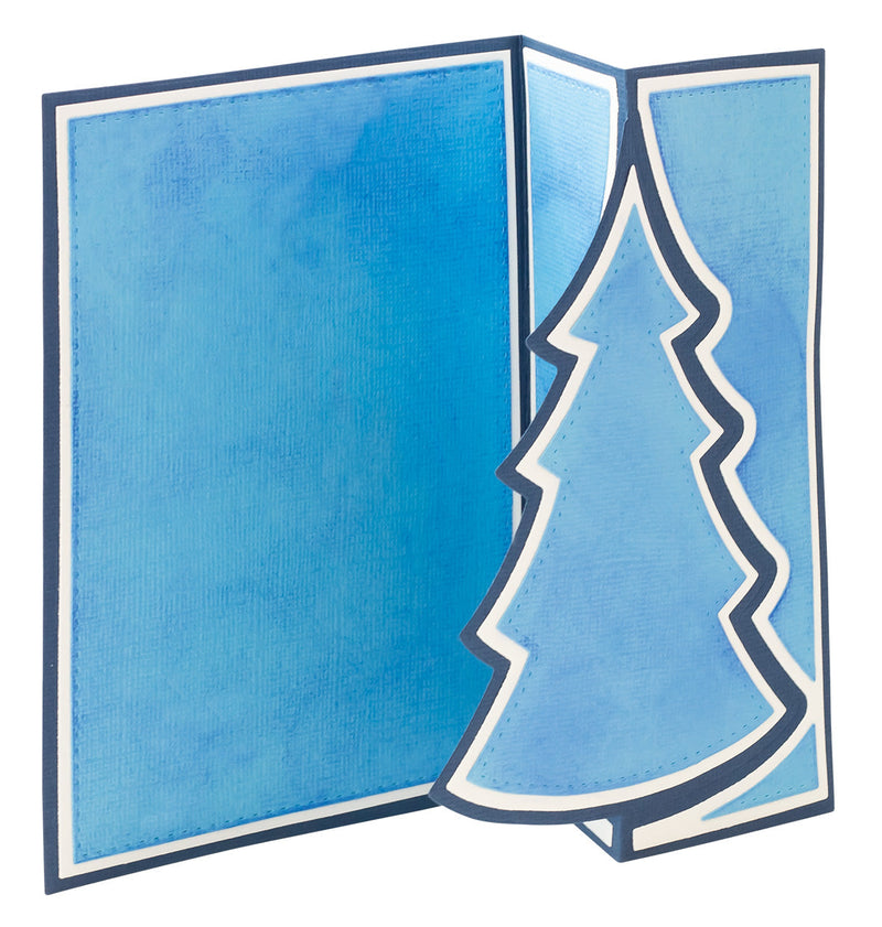 SL Matrice de découpe Arbre Essentiels de cartes 148x210x1mm 14 PC n°563-3