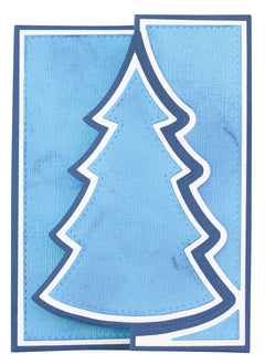 SL Matrice de découpe Arbre Essentiels de cartes 148x210x1mm 14 PC n°563-5