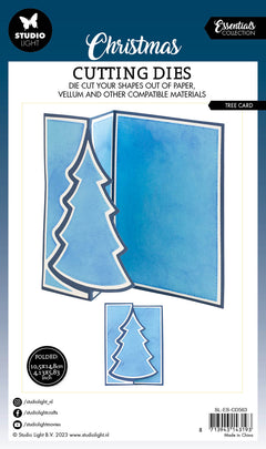 SL Matrice de découpe Arbre Essentiels de cartes 148x210x1mm 14 PC n°563-6
