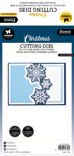 SL Cutting Die Snow Envelope Essentials 132x270x1mm 9 PC nr.564-6