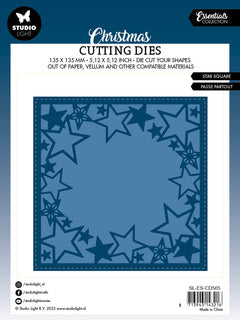 SL Cutting Die Star Square Essentials 135x135x1mm 2 PC nr.565-3