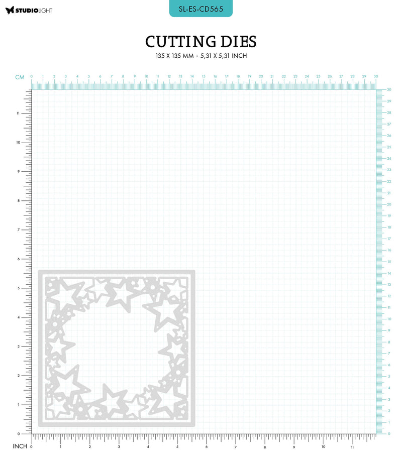 SL Cutting Die Star Square Essentials 135x135x1mm 2 PC nr.565-2