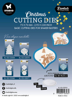 SL Matrice de découpe Boule de Noël Essentiels 76,5x76,5x1mm 4 pièces réf. 570-6