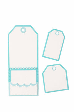Troquel de corte SL Tag + Pocket Essentials 98x140x1mm 14 pzas n.º 581-4