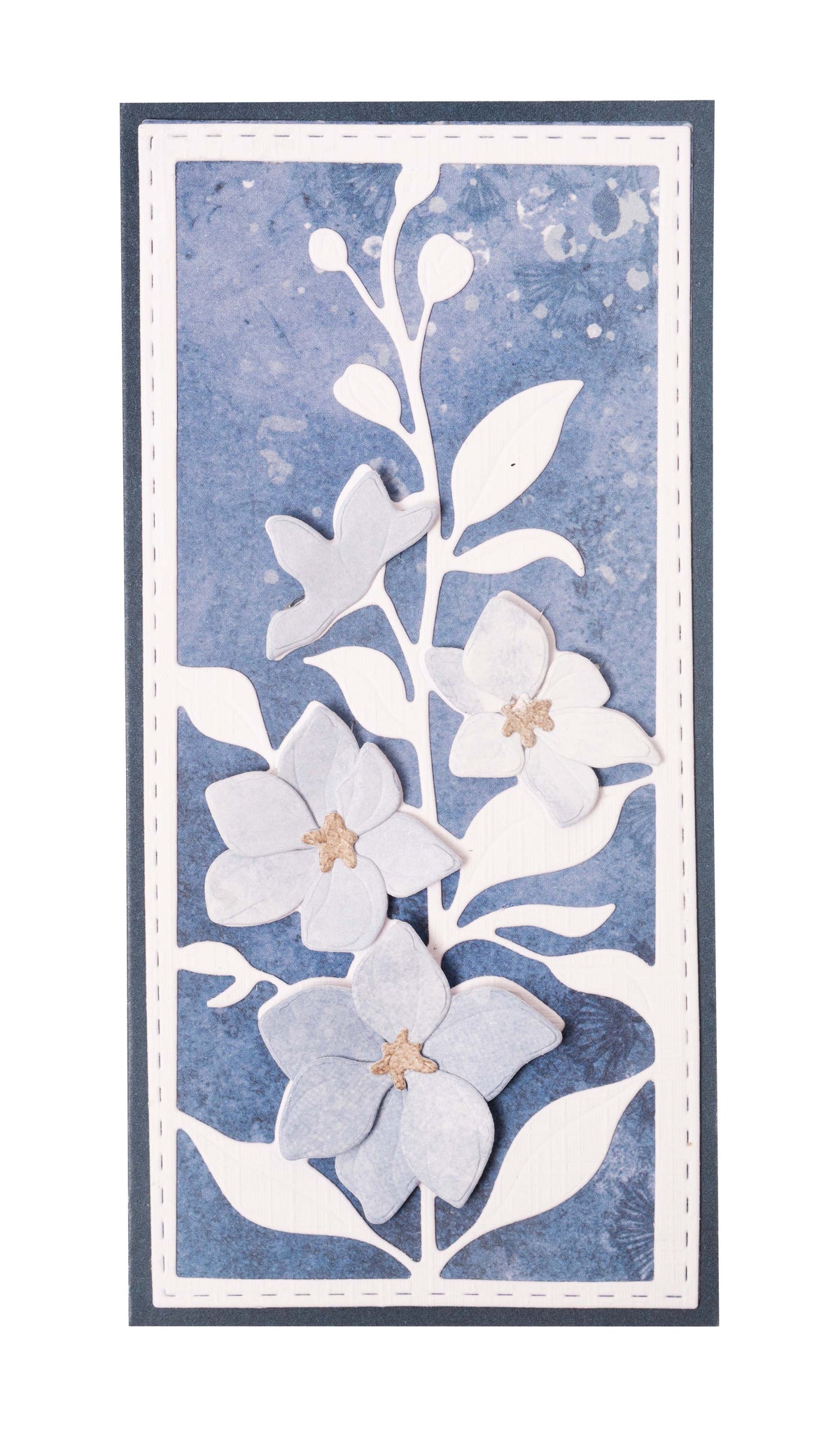 Matrices de découpe SL Cadre Floral Essentiels 103x143x1mm 12 pièces réf.738-3