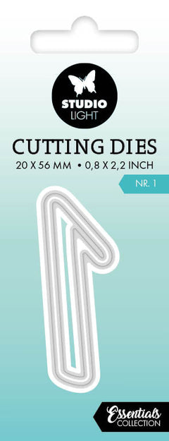 Matrices de coupe SL NR. 1 Essentiels 20x56x1mm 2 PC nr.745-1