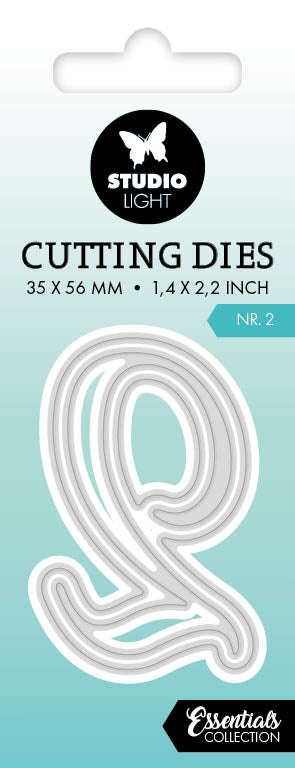 Troqueles de corte SL NR. 2 Essentials 35x56x1mm 2 pzas n.º 746-1